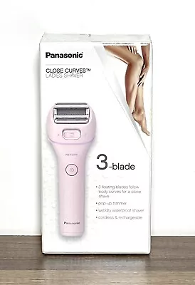 Panasonic Close Curves Womens Wet/Dry Shaver PINK • $19.99