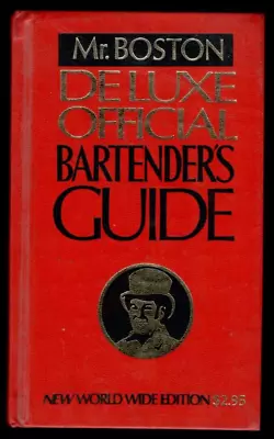 Mr Boston Bartender's Guide (Mr Boston 1976) Drink Recipes Liquor Dictionary • $9.99