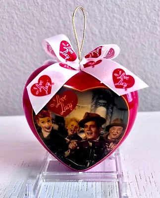 I Love Lucy  California Here We Come  Heart Shaped Ornament 2006- No Box • $12.95