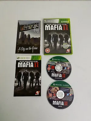 Mafia 2 (Microsoft Xbox 360 2010) Complete With Manual & Map 2 Disc VGC PAL EU • $17.99