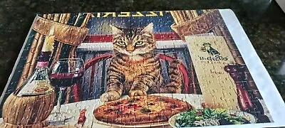 Ravensburger 300 Piece Puzzle #169368 Dinner For One (cat)- COMPLETE • $12