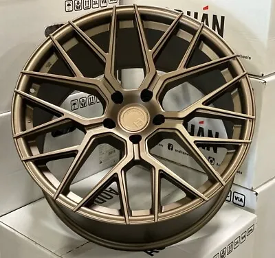 20x10.5 Aodhan AFF9 5x112 +35 Flow Forged Matte Bronze Wheels (Set Of 4) • $1349