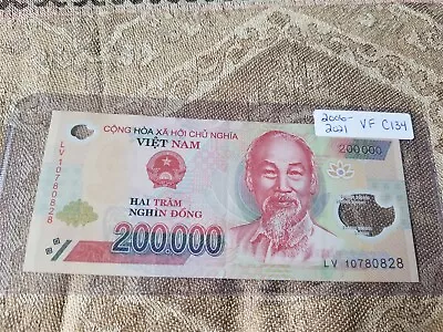 Vietnam 200000 Dong 2006-2021 Very Fine - C134 • $24.99