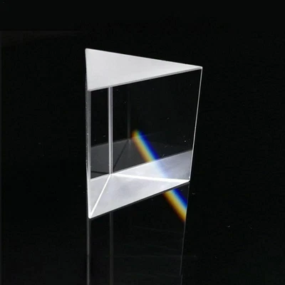 $10.99 • Buy Optical Glass Prism Crystal Triangular Prism 10*10*10mm Right Angle Isosceles