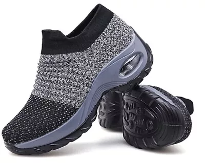 Slow Man Walking/exercise Shoes-perfect For Nursing Zumba Walking • £52.08