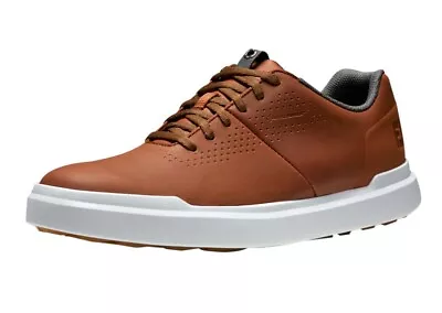 Men's FootJoy Contour Casual Spikeless Golf Shoes - Brown - Size 11.5 • $99