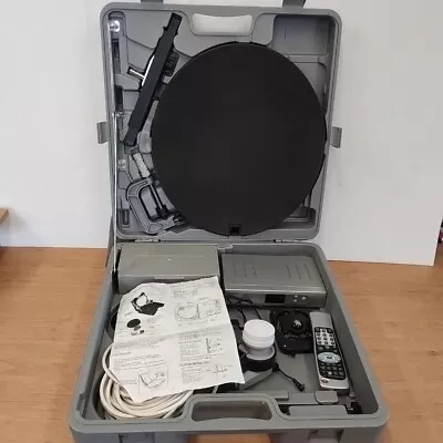 SL 65/12 Digital Camping Satellite Set Caravan Dish Receiver - Portable • £19.99