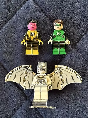 76025 LEGO Space Batman Green Lantern & Yellow Lantern + Booklet & Extra Wings • $100