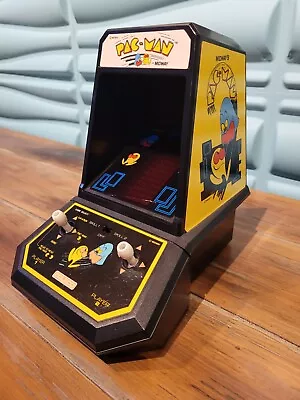Pac Man By Coleco Vintage Electronic Hand Held Game Working Near Mint • $45