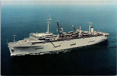 U.S.S. Shenandoah AD-44 Destroyer Tender Ship Postcard Chrome Unposted A1156 • $5.95