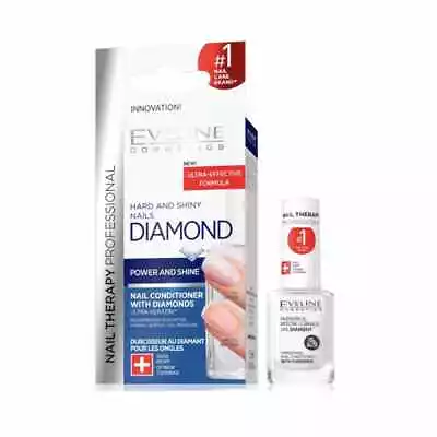 Eveline Nail Therapy Nail Diamond Hardener Split Repair Nail Conditioner 12ml • £5.99