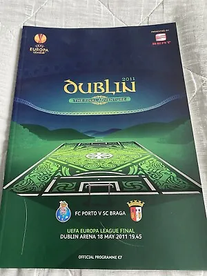 2011 UEFA Cup Final Programme - Porto V Braga  • £2