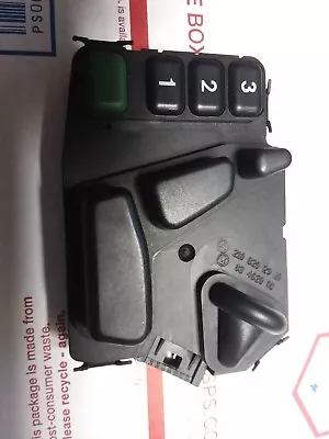 98-02 Mercedes Benz  W 208 W 210 Front  LEFT Seat Control Switch 210 820 89 10 • $19.99