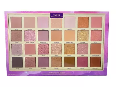 Tarte Tartelette Full Bloom Eyeshadow Palette Amazonian Clay 28 Limited Edition • $79.99