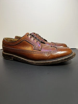 $149 • Buy *VTG* Florsheim Imperial Kenmoor 93602 V-Cleat Wingtip 5 Nail Shoes / Size 12 C