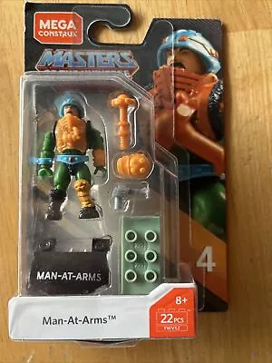 Mega Construx He-Man Masters Of The Universe Man At Arms Action Figure - MOTU • $23