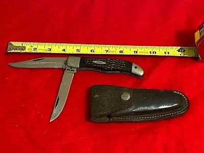 Vintage Case XX #6265 SAB Folding Hunter With Sheath Ak-04 • $79