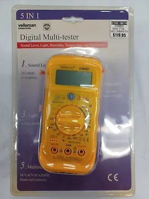 Velleman Digital Multi-tester Dvm501 • $99.99