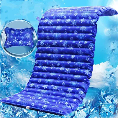 £9.92 • Buy Large Cooling Pad Mat Water Bed Magic Orthopedic Mattress Topper 195 X 88cm