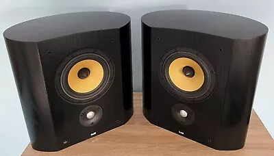 B&W SCMS Wall Mount Speakers (pair) - Black Ash • £400