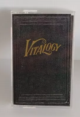 Pearl Jam Vitalogy Cassette 1994 Epic Records With Mini Book • $12.99