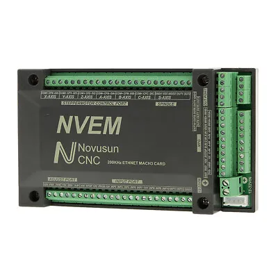 1pcs 6 Axis CNC 200KHz Ethernet MACH3 Card PWM Motor Motion Controller Board • £80.92