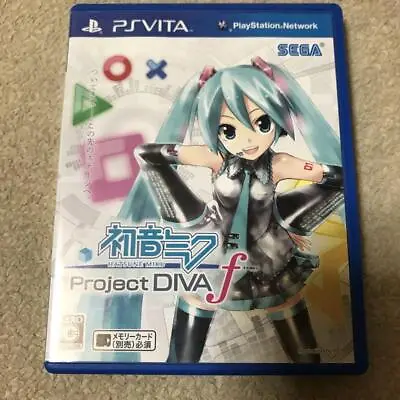 Sony PS Vita Hatsune Miku Project DIVA F Japanese Game Software • $12.63