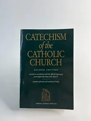 Catechism Of The Catholic Church By Libreria Editrice Vaticana Vintage!! • $5.99