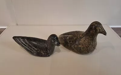 Collectable Stone Carved Bird Figures Inuit Art • £60