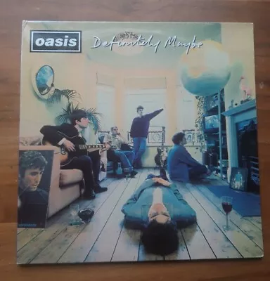 OASIS - Definitely Maybe Orig 1st Press Vinyl 2 LP EX+/VG+ 1993 Damont CRELP 169 • £225