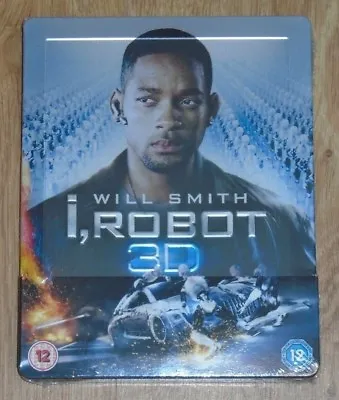 I Robot 3D - Steelbook - Blu-ray. New And Sealed UK Release. • £25.99