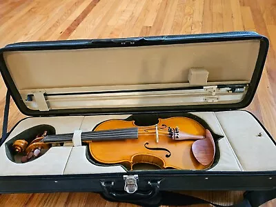 2005 Five String Violin (4/4) With Case And A Bow Acoustic Pre-Owned • $169.16