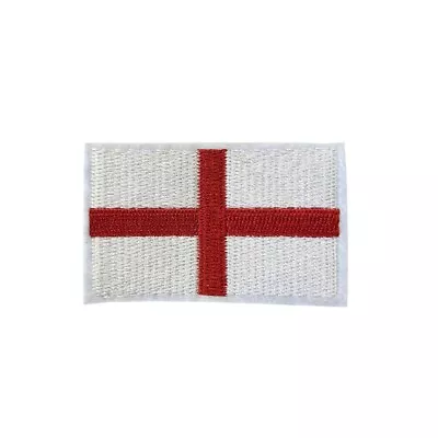 England Flag Embroidery Patch Iron On Or Sew On Saint George's Cross English • £2.69