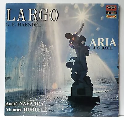 André Navarra & Maurice Duruflé Cello Recital French Vogue CLVLX 361 • $35