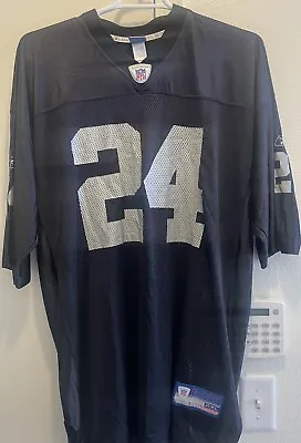 ROD WOODSON Throwback RAIDERS Men’s 2XL NFL Jersey Oakland Chiefs 49ers Vegas • $18.99