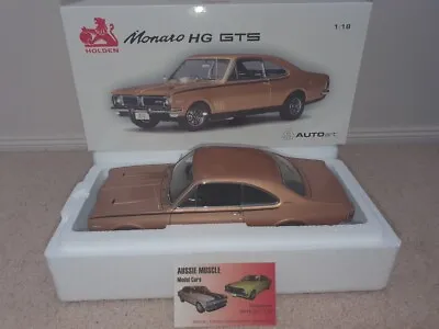 $599.95 • Buy 1:18 Biante Holden HG GTS 350 Monaro Coupe In Cameo Gold