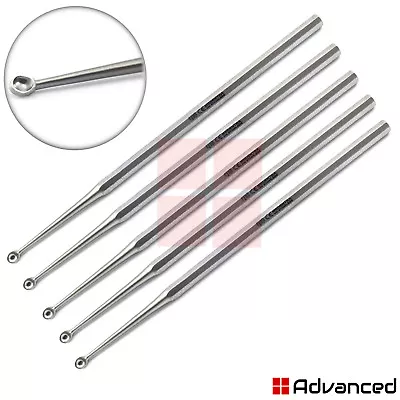 5Pcs Surgical Plantar Wart Removal Verruca Curette Skin Treatment Podiatry Tools • $16.84