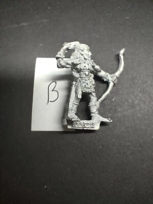 £8 • Buy Warhammer Fantasy Skarloc Wood Elf Archer Trooper METAL Elves RRD4 GW 1987 (B)