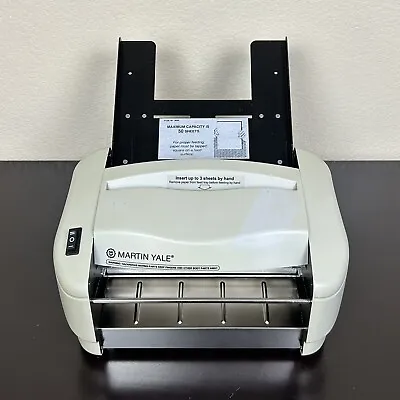 Martin Yale Model 7200 Automatic Paper Folder - Base Unit Only - Untested As Is • $66.45
