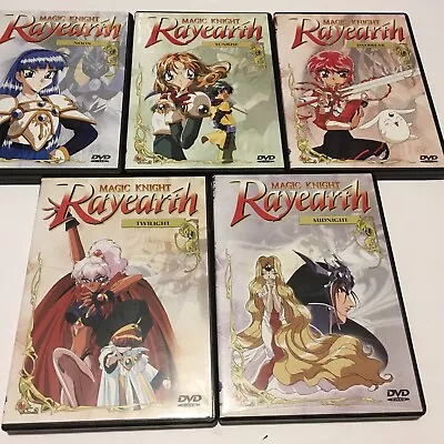 Magic Knight Rayearth - TV Series Season One (DVD 2000 5-Disc Set) • $24.99