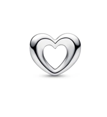£15.99 • Buy Genuine Pandora Radiant Open Heart Charm