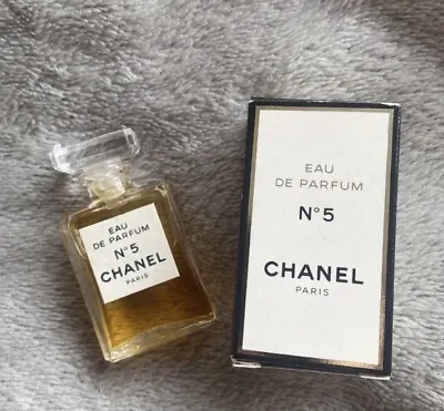 Chanel No.5 Eau De Parfum 4ml Miniature Vintage Women’s Perfume New Boxed Rare • £19