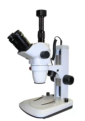 Simul-Focal Trinocular Zoom Stereo Microscope 5MP WiFi Digital Camera • $551.70