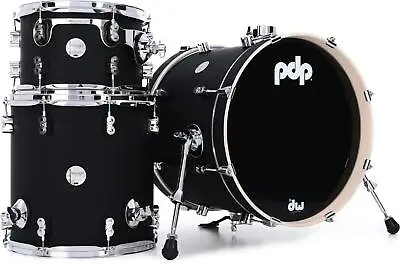 PDP Concept Maple Bop 3-piece Shell Pack - Satin Black • $649.99