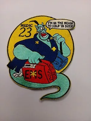 Rare Vintage Genie Novelty Medic 23 Patch EMS Philadelphia Pa. Fire Dept • $15