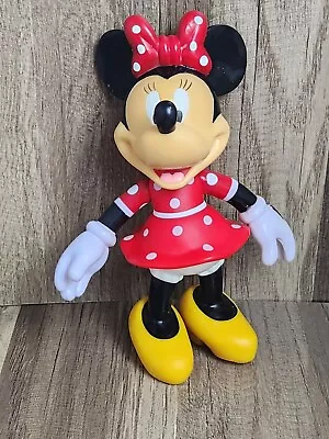 Minnie Mouse Hard Plastic 7” Figurine Toy Doll Disney Poseable • $5.99