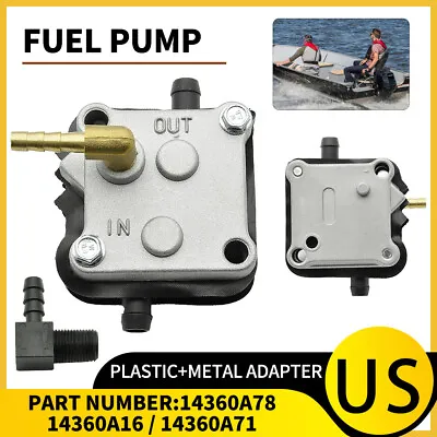 Fuel Pump For Mercury Outboard 2 Stroke 30- 300HP 14360A41 14360A16 14360A71 • $20.42