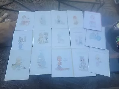 Vintage LOT OF 15 PRECIOUS MOMENTS GREETING CARDS • $24.99