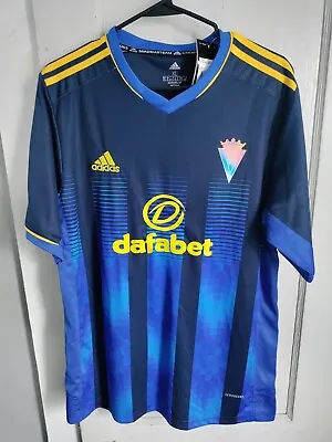 Soccer Football Adidas Jersey El Cadiz C.f. Mens Size Xl New  • $50