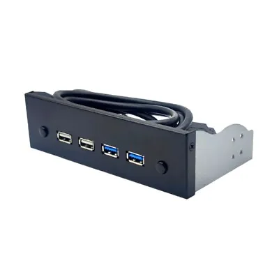 Multifunctional 5.25  Media Dashboard USB 3.0 Front Panel For PC Desktop 5.25  • £22.27